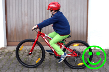Fahrrad für ein Kind ab 7 Jahre
